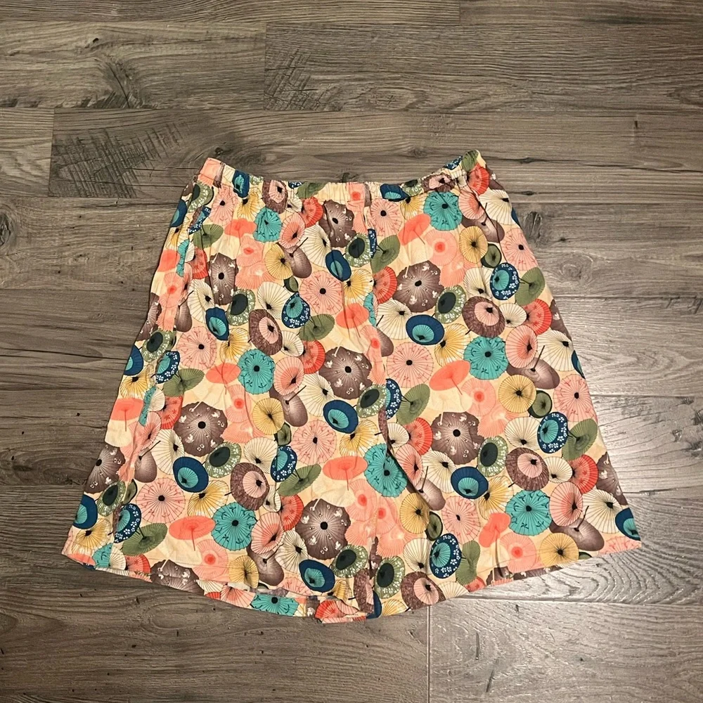 Japanese Weekend Blue and Multicolor Pajama Set - Picture 4 of 4
